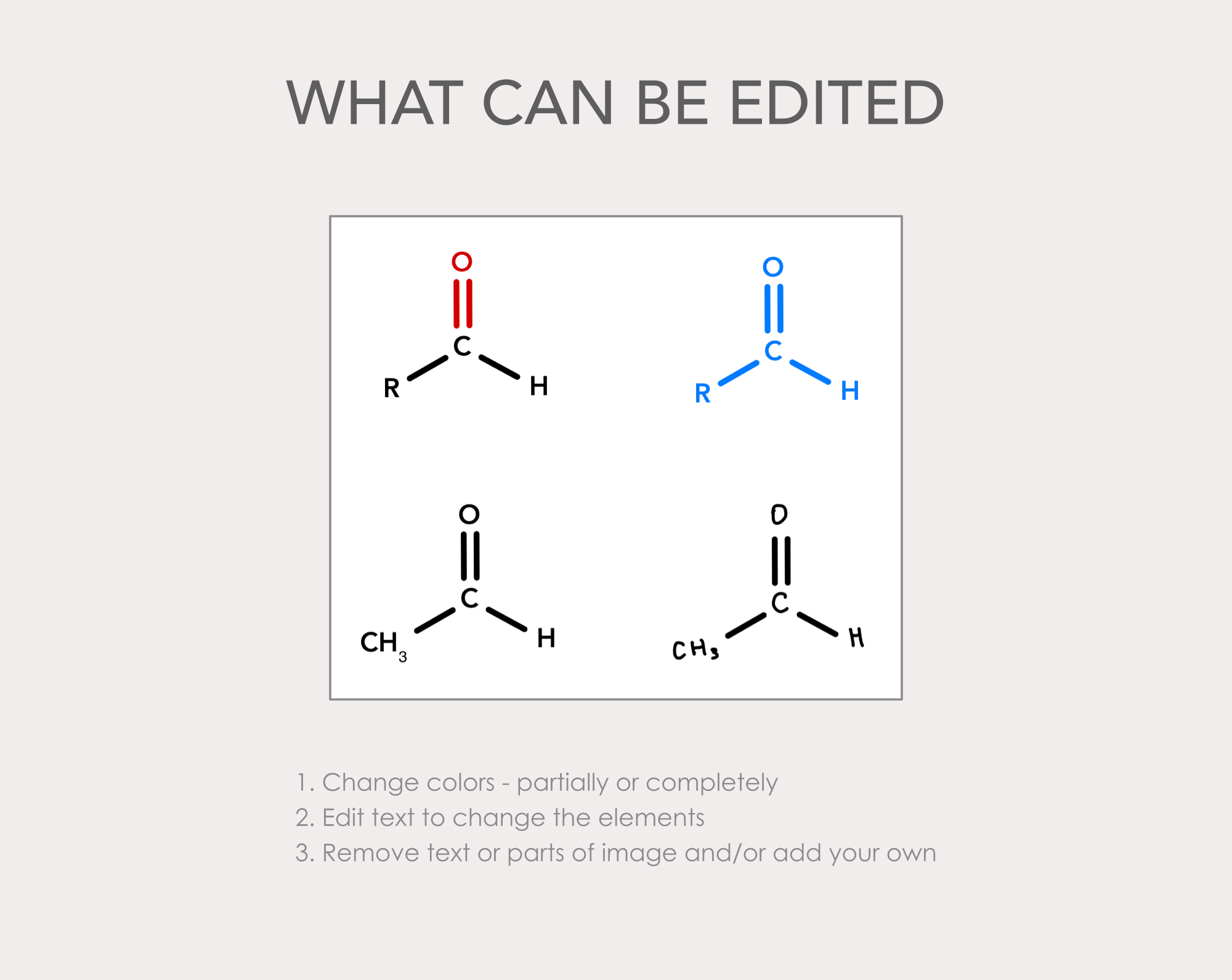 GoodNotes editable carbonyl group elements - Image 3