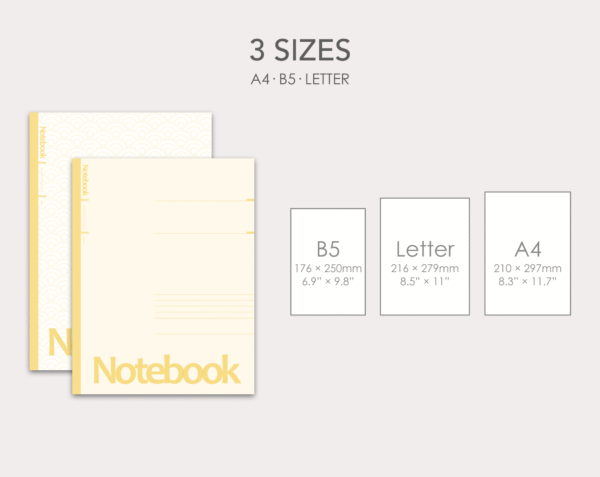 Kokuyo Campus-style digital notebook covers (pastel) - Image 5