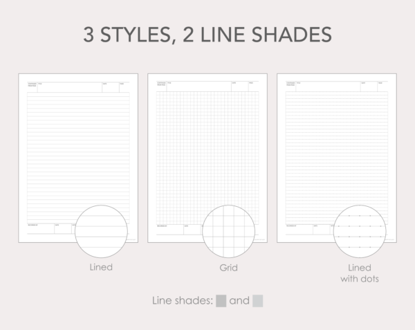 Laboratory notebook, logbook templates - Image 3