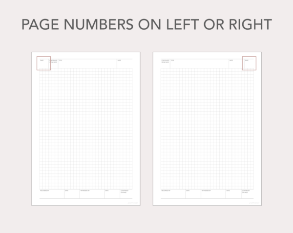 Laboratory notebook, logbook templates - Image 4