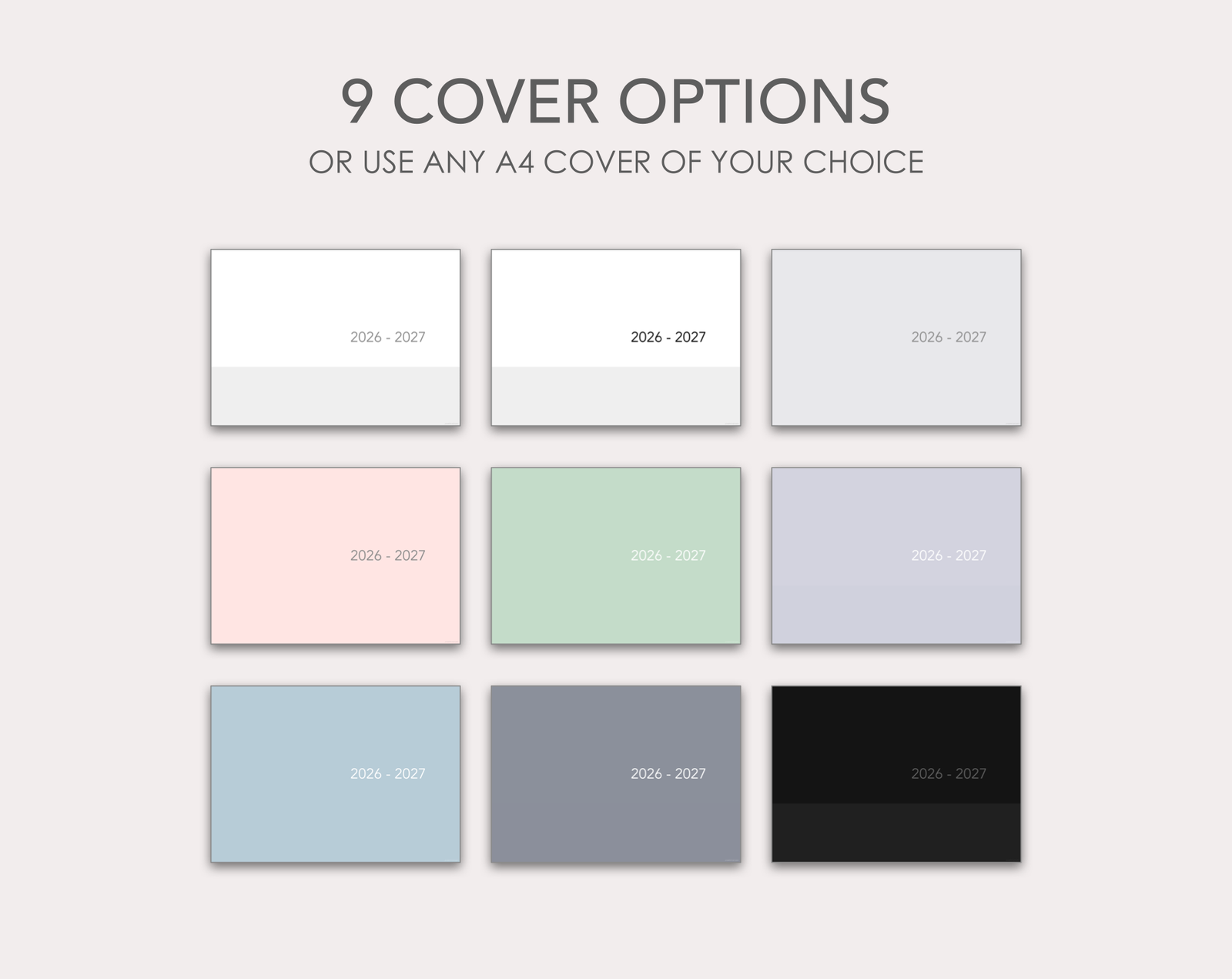 Hobonichi-style 2026-2027 mid-year digital planner - Image 6