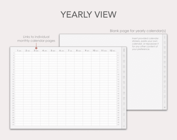 Jibun Techo Lite-style undated digital planner - Image 3