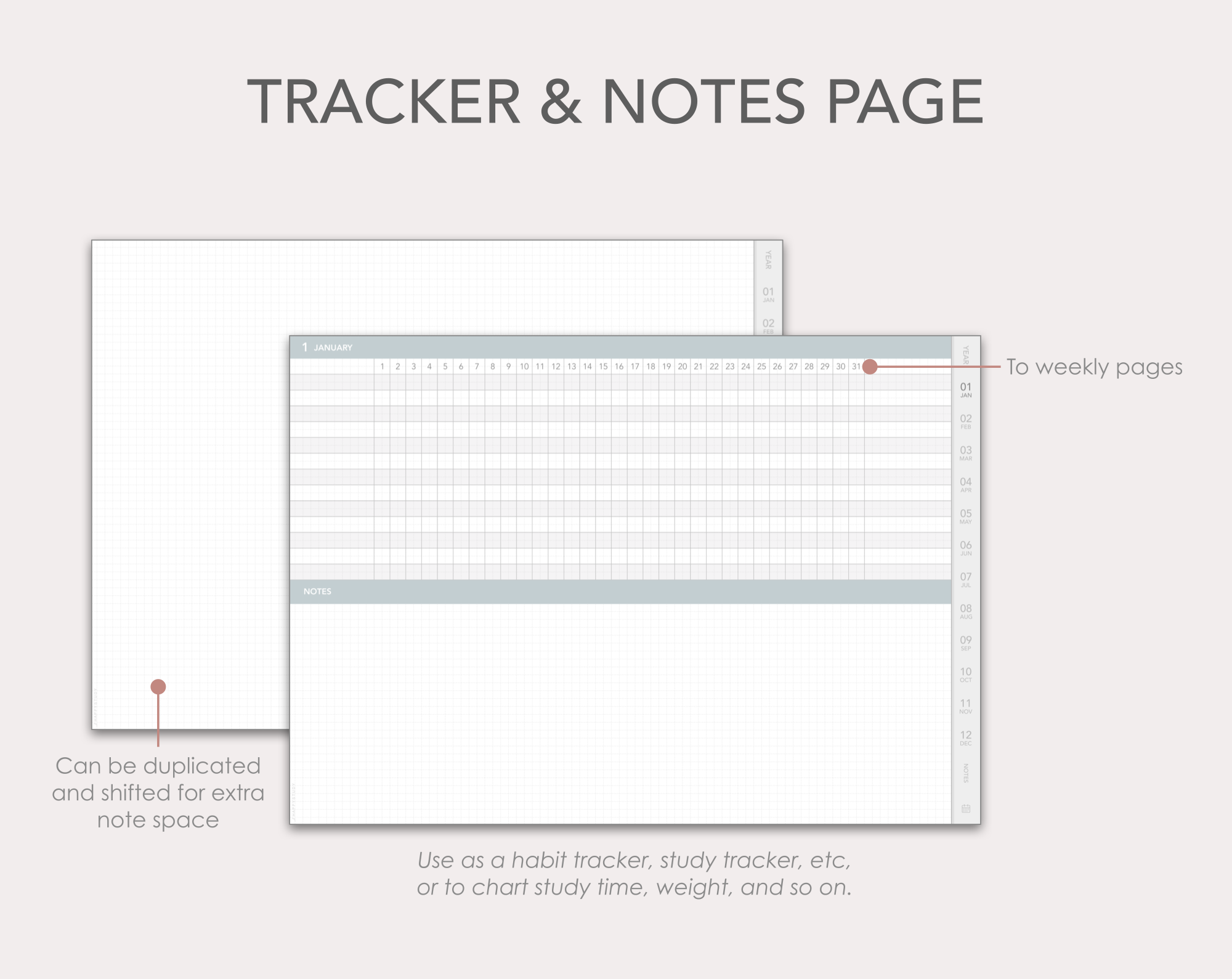 Jibun Techo-style 2026 digital planner - Image 6
