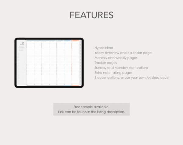 Jibun Techo-style 2026 digital planner - Image 9