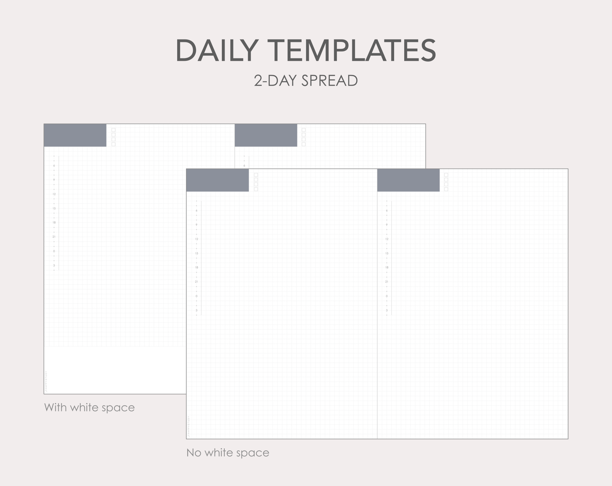 Hobonichi-style individual planner templates - Image 6
