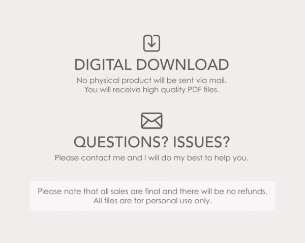 Jibun Techo-style individual planner templates - Image 7